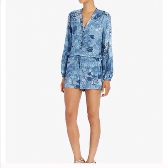 INTERMIX Pants - Intermix Floral Jumpsuit Romper Small